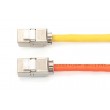 Digitus CAT 6A Keystone module, shielded, tool-free mounting connection Digitus CAT 6A Keystone module, shielded, tool-free mounting connection