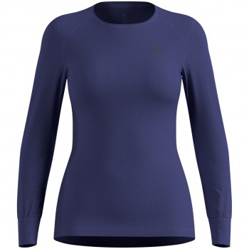 Odlo BL TOP crew neck s/s ACTIVE WARM long-sleeved thermal underwear, size M, blue