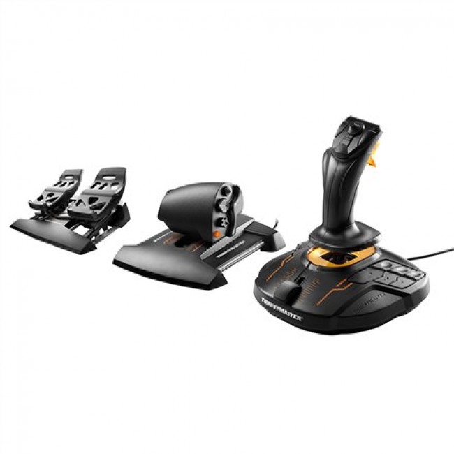 Thrustmaster T-16000M FCS Flight Pack Black USB Joystick Analogue / Digital MAC, PC Thrustmaster T-16000M FCS Flight Pack Black USB Joystick Analogue / Digital MAC, PC