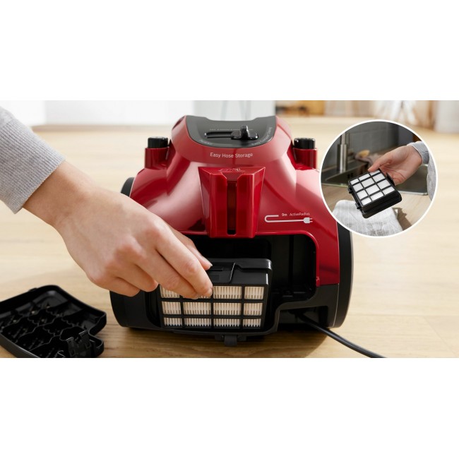 Bosch Serie 2 BGC05AAA2 vacuum 1.5 L Cylinder vacuum Dry 700 W Bagless Bosch Serie 2 BGC05AAA2 vacuum 1.5 L Cylinder vacuum Dry 700 W Bagless