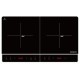 Heinrich's HDI 8862 Freestanding induction hob 2 burners black