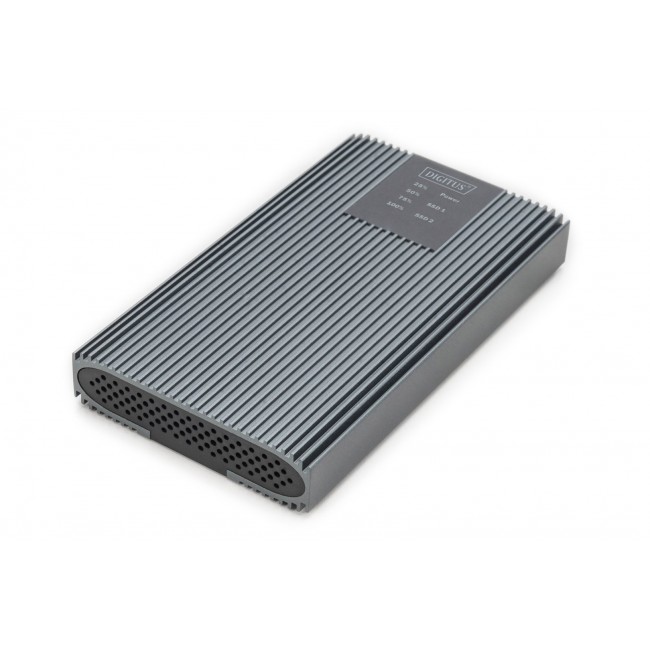 Digitus USB M.2 NVMe Clonestation, SSD, NVMe, 20Gbits, USB 3.2 Gen2, aluminum, toolfree