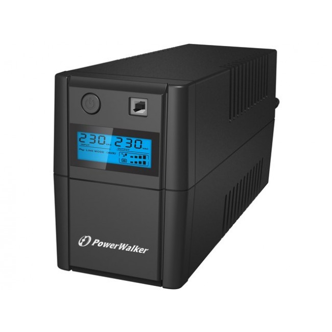 PowerWalker VI 650 SHL FR uninterruptible power supply (UPS) Line-Interactive 0.65 kVA 360 W 2 AC outlet(s)