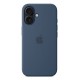 Apple iPhone16 Silicone Case with MagSafe - Denim