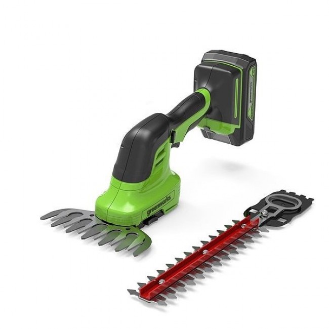 Grass and hedge trimmer 24V 2Ah Greenworks G24SHTK2 - 1600607VA