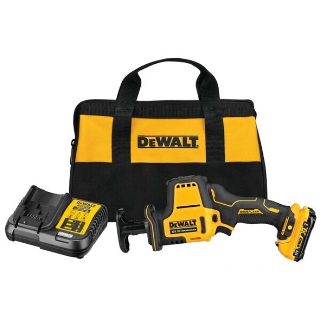 DeWALT DCS312D2-QW reciprocating saw 2800 spm Black, Yellow