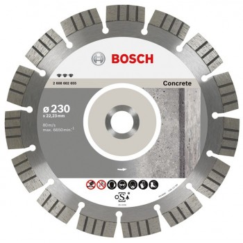 BOSCH DISC D.*** 230x22 SEG CONCRETE