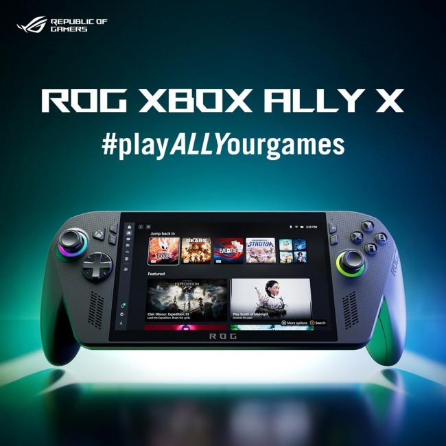 ASUS ROG Xbox Ally X RC73XA-NH011W portable game console 17.8 cm (7 ASUS ROG Xbox Ally X RC73XA-NH011W portable game console 17.8 cm (7