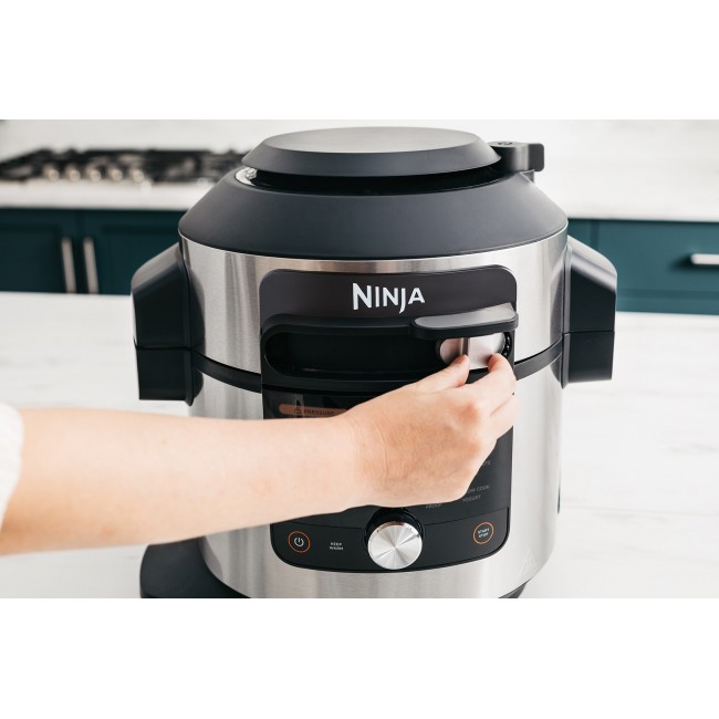 Ninja OL750EU multi cooker 7.5 L 1760 W Black, Stainless steel
