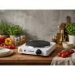 Esperanza EKH002W hob Black,White Countertop Sealed plate 1 zone(s)
