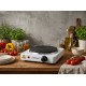 Esperanza EKH002W hob Black,White Countertop Sealed plate 1 zone(s)