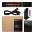 Qoltec Prze ącznik sieciowy SWITCH Gigabit Ethernet PoE | 16x RJ45 | 2x RJ45 Uplink | 2x SFP | 1000Mb/s Qoltec Prze ącznik sieciowy SWITCH Gigabit Ethernet PoE | 16x RJ45 | 2x RJ45 Uplink | 2x SFP | 1000Mb/s