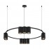 PENDANT LIGHT PORI 10XGU10 ML0373 BLACK