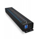 ICY BOX 17-Port Hub with USB 3.2 Gen 1 Type-A interface