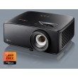 Optoma PK52 Standard throw projector 3500 ANSI lumens DLP UHD 4K (3840x2160) 3D Black