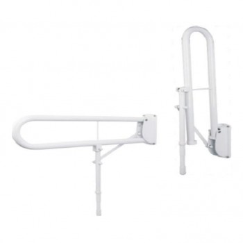 GRAB BAR HD-05, FOLDING, 76 CM, WHITE