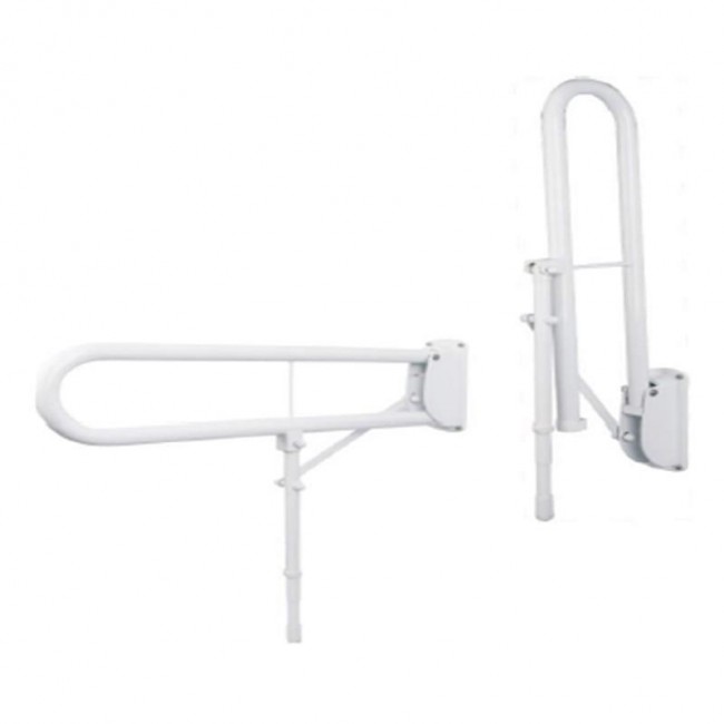 GRAB BAR HD-05, FOLDING, 76 CM, WHITE