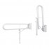 GRAB BAR HD-05, FOLDING, 76 CM, WHITE