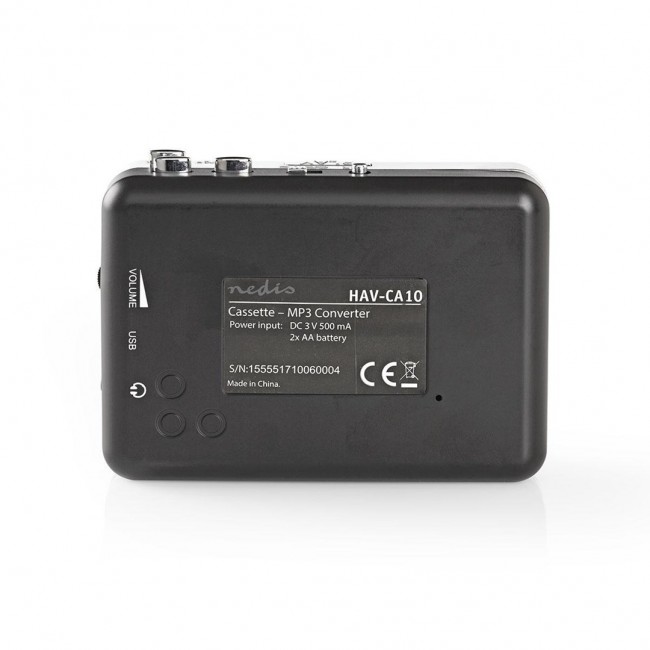 Nedis ACGRU100GY MP3/MP4 player Grey