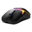 Glorious Gaming Model O3 Wireless Gaming Mouse - InfinitePlay Swappable Battery System, 8k Polling, 130M Click Optical Switches, Ultralight 66g, 30K DPI Optical Sensor, RGB - Black