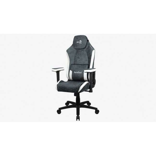 Aerocool Crown AeroSuede Universal gaming chair Padded seat Blue, Steel