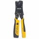 Intellinet Universal Modular Plug Crimping Tool and Cable Tester, 2-in-1 Crimper and Cable Tester: Cuts, Strips, Terminates and Tests, RJ45/RJ11/RJ12/RJ22