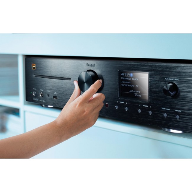 Magnat MC 400 - Network Player 40 W, 2.0 ch. stereo, black Magnat MC 400 - Network Player 40 W, 2.0 ch. stereo, black