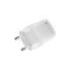 NATEC RIBERA GAN CHARGER 1X USB-A + 1X USB-C 30W WHITE NATEC RIBERA GAN CHARGER 1X USB-A + 1X USB-C 30W WHITE