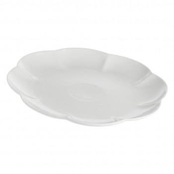 Villadeifiori Round Serving Dish - White, 31 cm