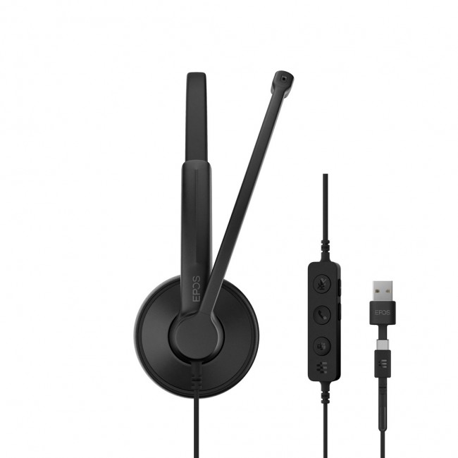 IMPACT 100 MS Mono USB-C+A - Headset - Mono