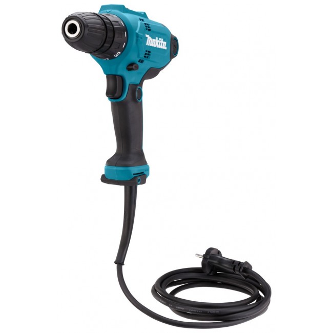 Makita DF0300 drill 1500 RPM Keyless 1.2 kg Black, Blue