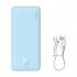 Baseus Airpow Lithium polymer power bank 10000 mAh 20 W Blue