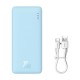 Baseus Airpow Lithium polymer power bank 10000 mAh 20 W Blue Baseus Airpow Lithium polymer power bank 10000 mAh 20 W Blue