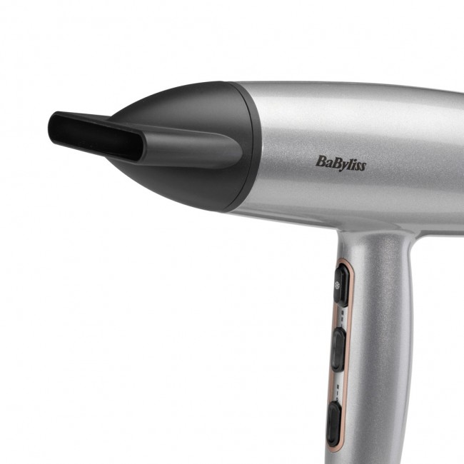BaByliss Cosmos D580DE hair dryer 2100 W Satin steel