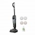 Bissell SpinWave + Vac Pet Pro Stick vacuum Battery Dry&wet Cyclonic Dust bag 0.4 L Black, Grey