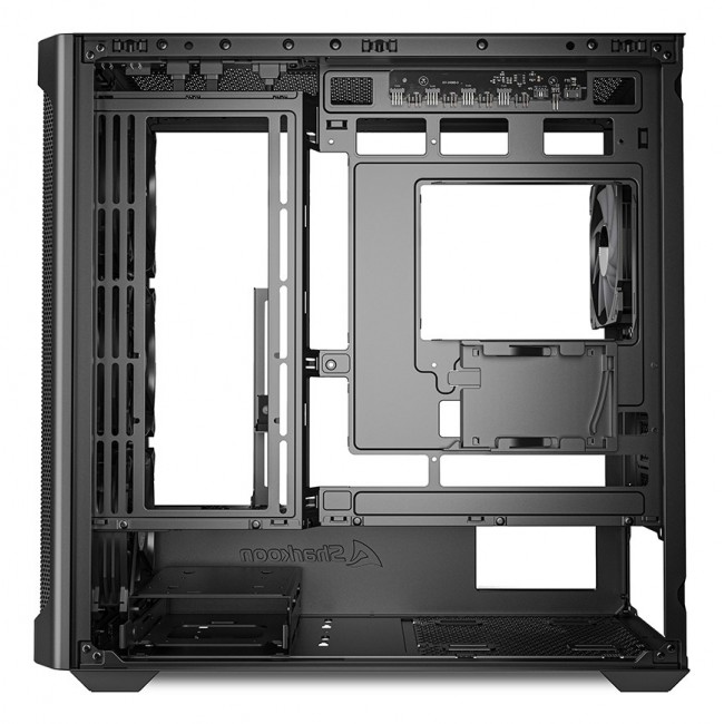 Sharkoon MK4W RGB Strip Micro Tower Black