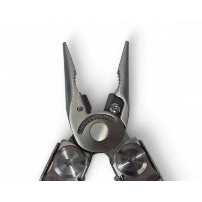 AZYMUT Giewon FS Multitool - Fire Starter - 19 tools - flint + whistle + belt holster (H2038A)