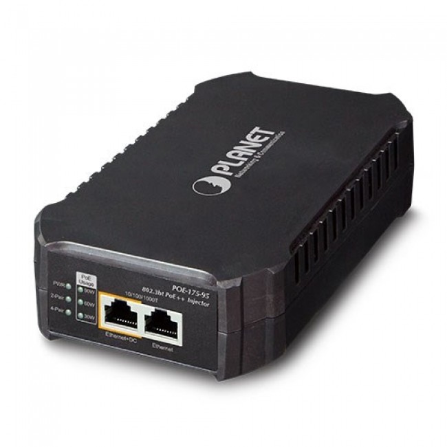 PLANET POE-175-95 network splitter Power over Ethernet (PoE) Black PLANET POE-175-95 network splitter Power over Ethernet (PoE) Black