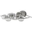 ELLE Home Stainless Steel Cookware Set ECCS200412A, 12 Pieces
