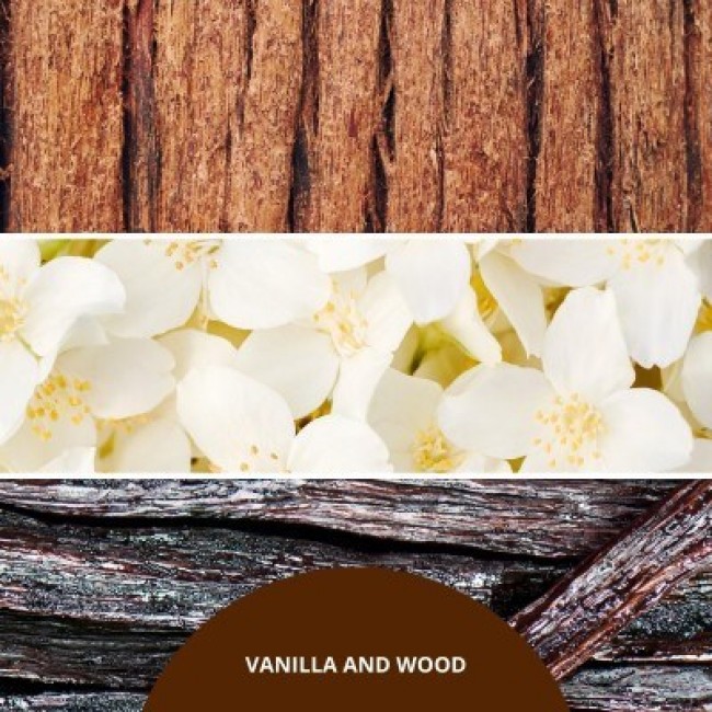 Reed Diffuser Refill 500 ml VANILLA & WOOD MILLEFIORI