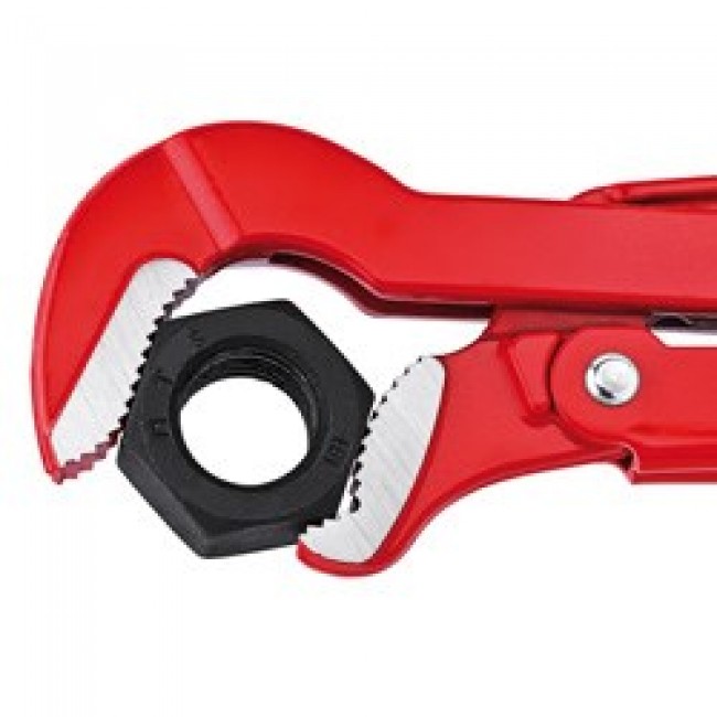 Knipex 83 30 015 pipe wrench Red, Stainless steel Red 6 cm Swedish pipe wrench Chromium-vanadium steel