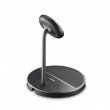 Hama 00201738 mobile device charger Headphones, Smartphone Black USB Wireless charging Fast charging Indoor