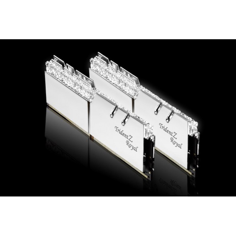 G.Skill Trident Z Royal F4-3200C16D-32GTRS memory module 32 GB 2 x 16 GB DDR4 3200 MHz G.Skill Trident Z Royal F4-3200C16D-32GTRS memory module 32 GB 2 x 16 GB DDR4 3200 MHz