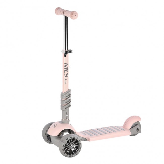 NILS FUN HLB808 2-in-1 PINK children's scooter