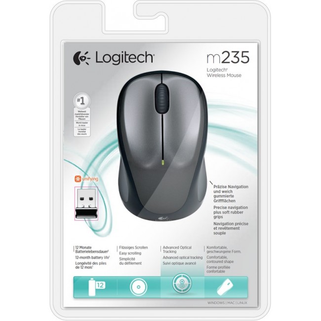 Logitech Wireless Mouse M235 Logitech Wireless Mouse M235