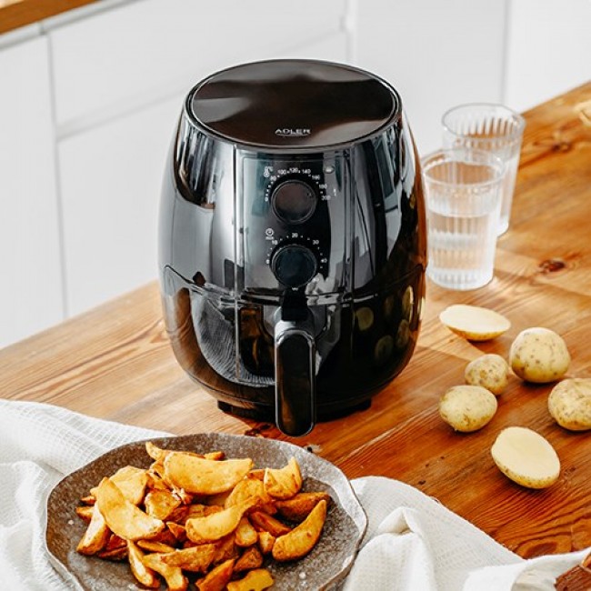 Airfryer Adler AD 6312 2.5 litre non-fat fryer Black