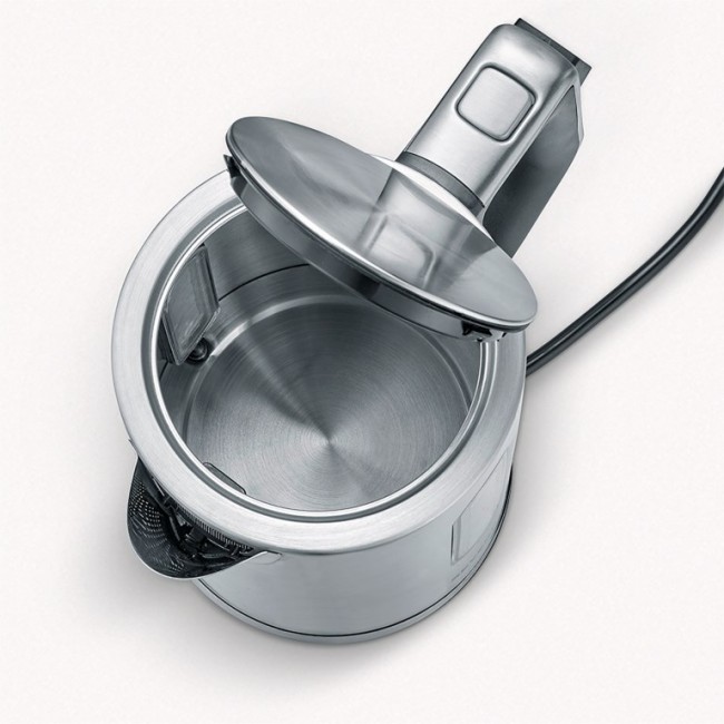 Severin 3418000 electric kettle 1.7 L 3000 W Black, Stainless steel