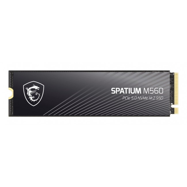 MSI Spatium M560 PCIE 5.0 NVME M.2 2 TB PCI Express 5.0 3D NAND MSI Spatium M560 PCIE 5.0 NVME M.2 2 TB PCI Express 5.0 3D NAND