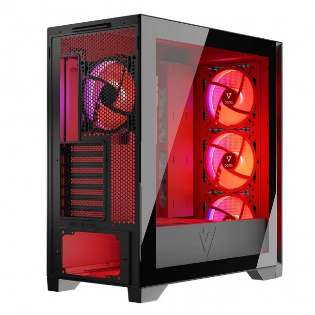 MODECOM Case VOLCANO EXPANSE S APEX ARGB MIDI Black MODECOM Case VOLCANO EXPANSE S APEX ARGB MIDI Black