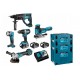 Combo Set 18V DDF484+DGA513+DHR202+DJV181+DML802